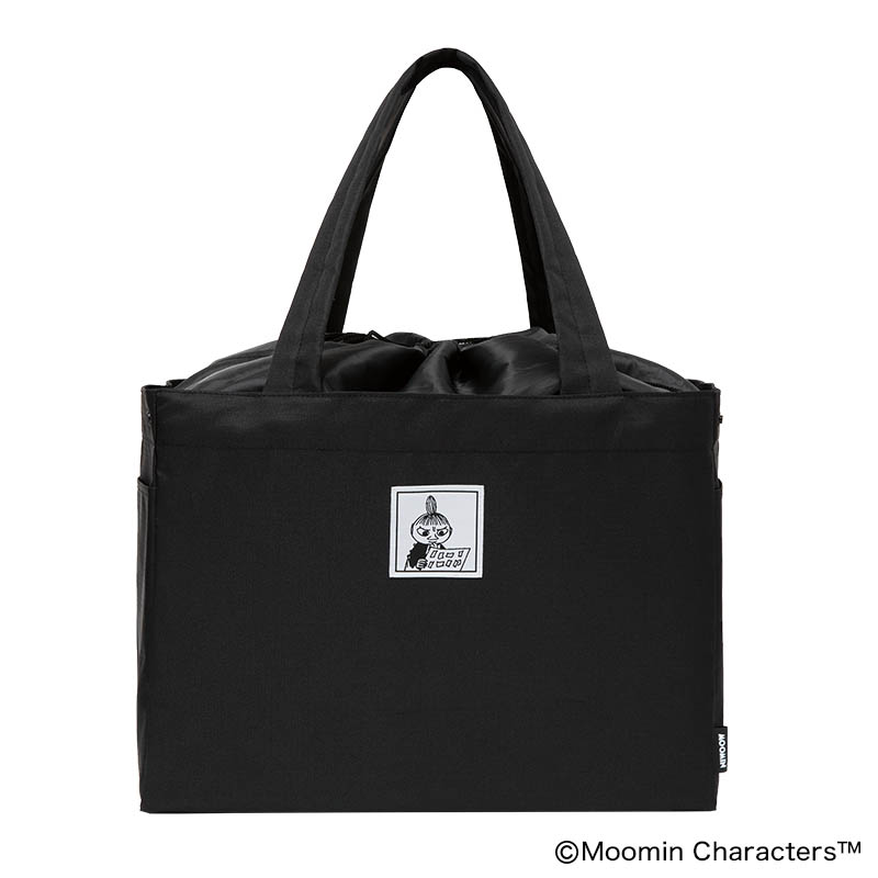 MOOMIN BIG SHOPPING BAG กระเป๋าช้อปปิ้งสีดำ ใบใหญ่มากกก