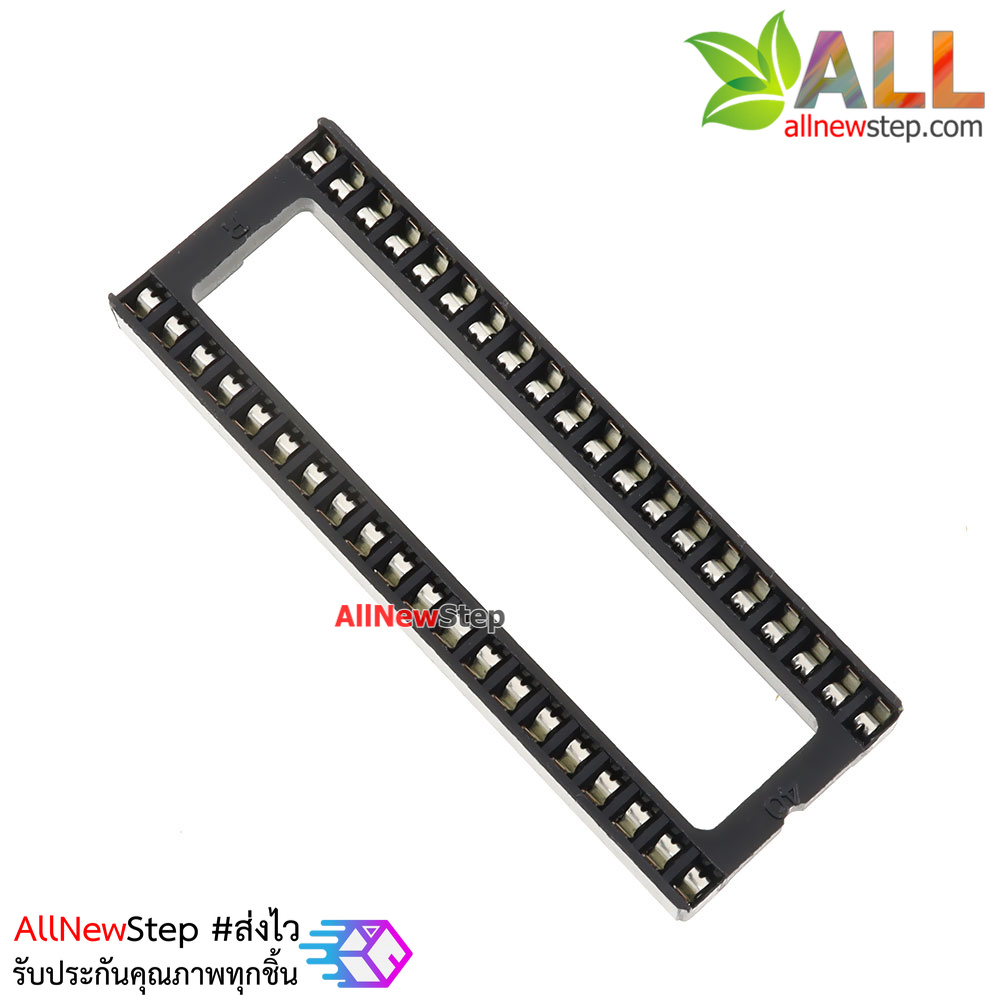 socket 40 ขาแบบกว้าง socket 40 pin DIP IC Sockets Adaptor Solder Type RoHS Through Hole