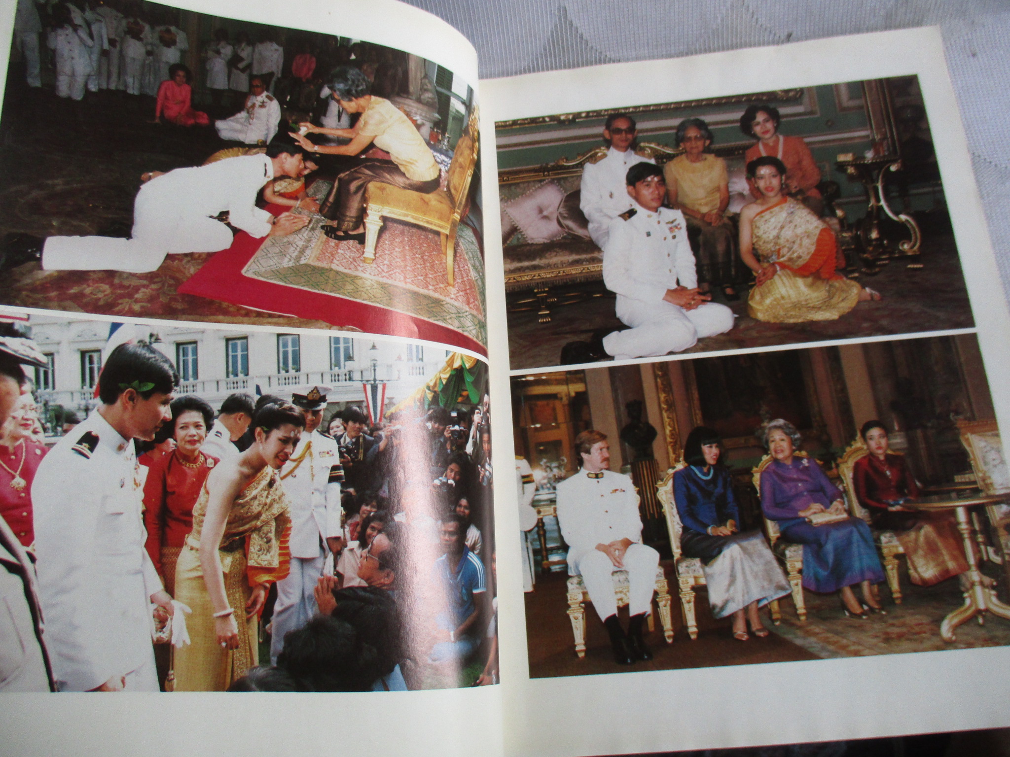 ประมวลภาพ พระราชพิธีอภิเษกสมรส เจ้าฟ้าหญิง จุฬาภรณวลัยลักษณ์ ฯ