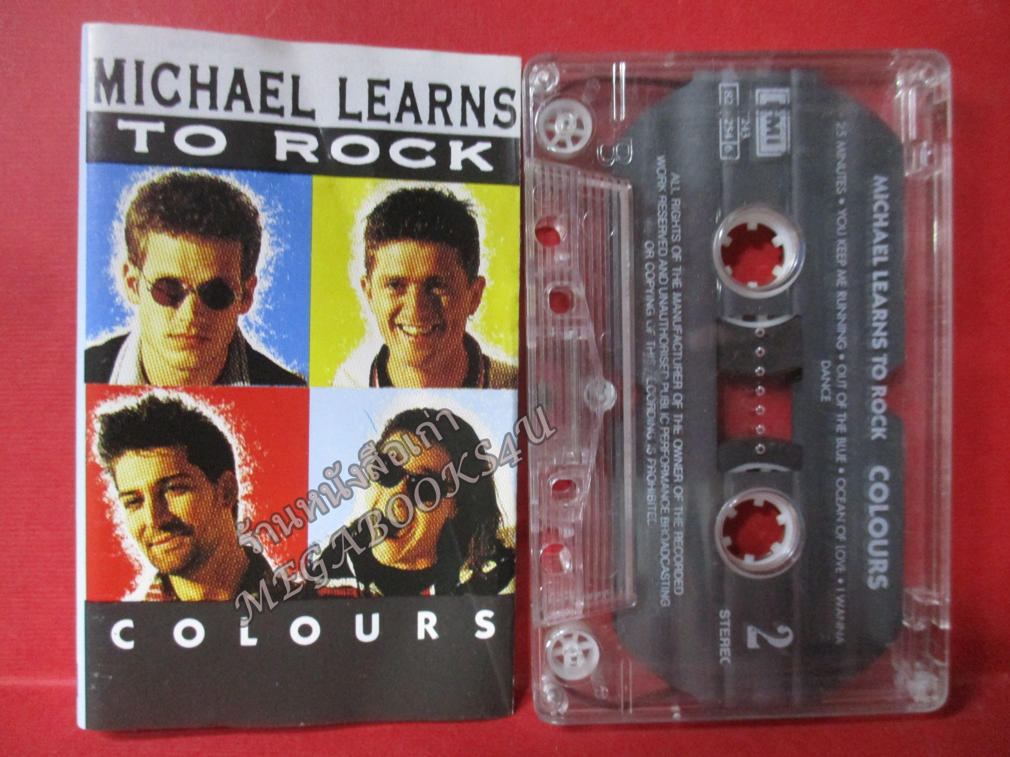 เทปเพลงสากล MICHAEL LEARNS TO ROCK ,COLOURS