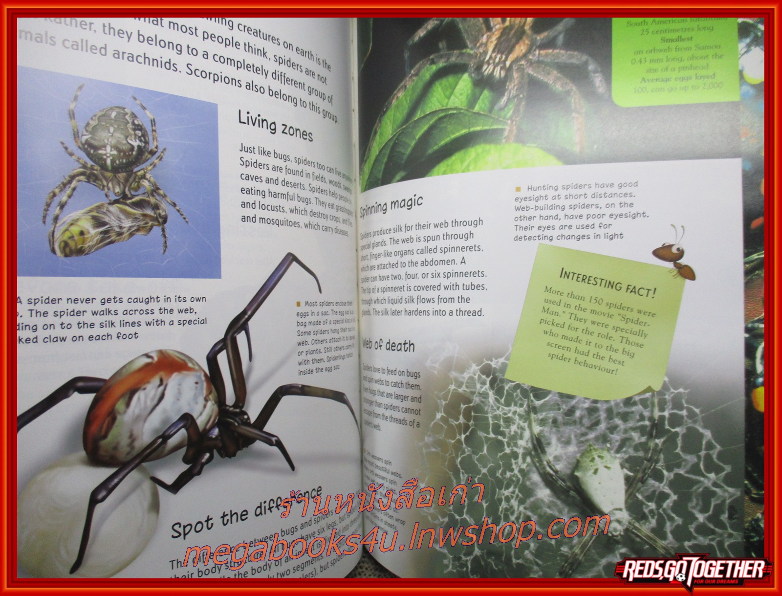 โลกของแมลง DISCOVER BUGS (ภาษาอังกฤษทั้งเล่ม)