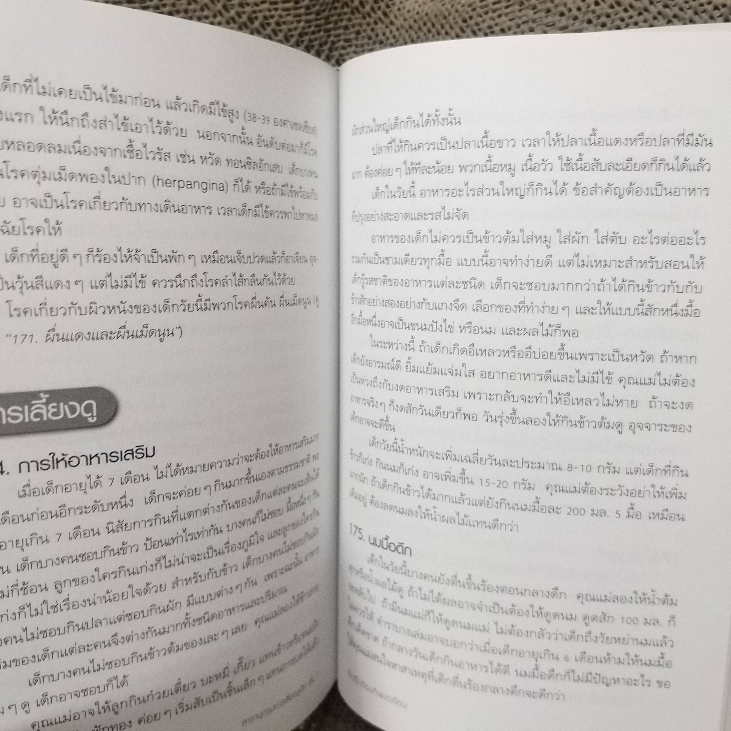 สารานุกรมการเลี้ยงดูเด็ก เล่ม1 แปลโดย พรอนงค์ นิยมค้า (หนังสือบ้าน มือสอง) (สภาพ85-95%)