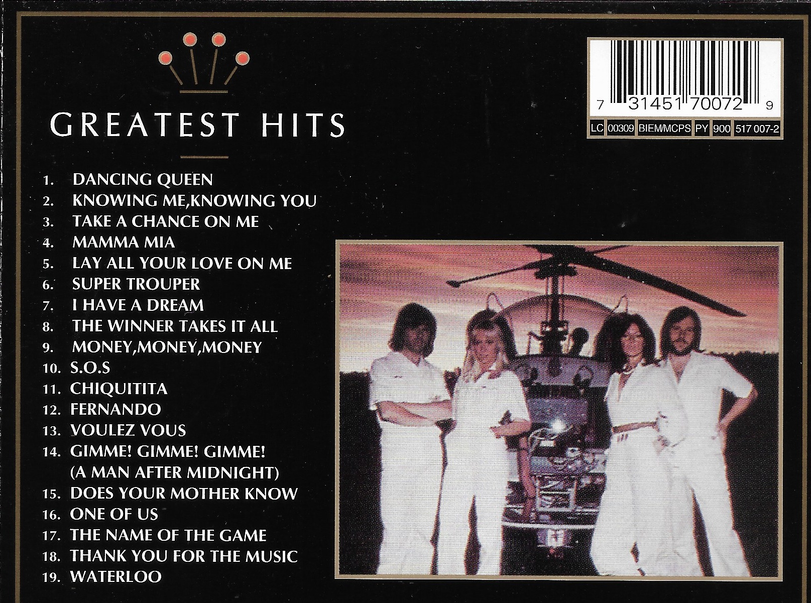 Used CD,Abba - Gold Greatest Hits (A+)(1999)