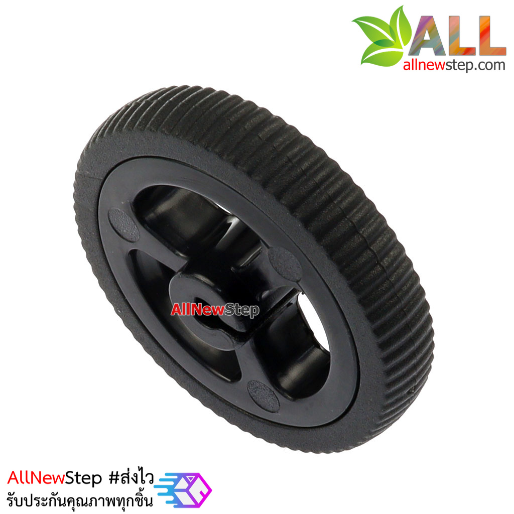 ล้อรถ Smart Car miniQ car N20 motor rubber wheel diameter 34x7mm