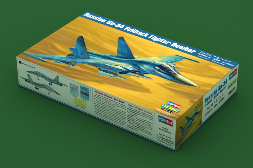 1/48 Russian Su-34 Fullback Fighter-Bomber