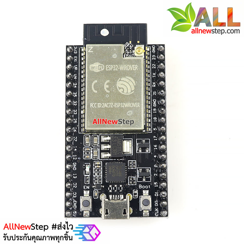 ESP32 WROVER บอร์ด ESP32 NodeMCU 38p ESP-32 CP2102 38 ขา