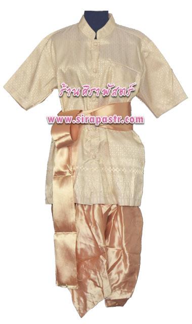 ชุดไทย-ชาย (เสื้อฯ รอบอก 42 นิ้ว *รายละเอียดในหน้าสินค้า)