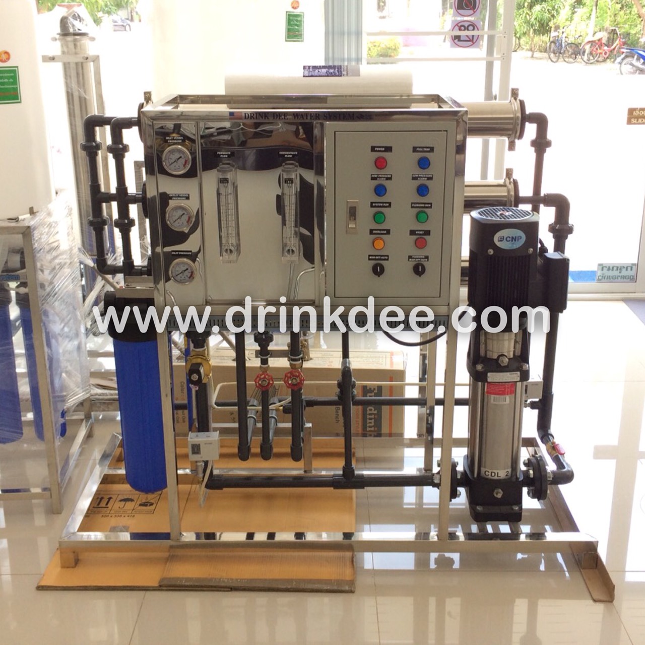 เครื่องกรอง RO.18,000 ลิตร/วัน