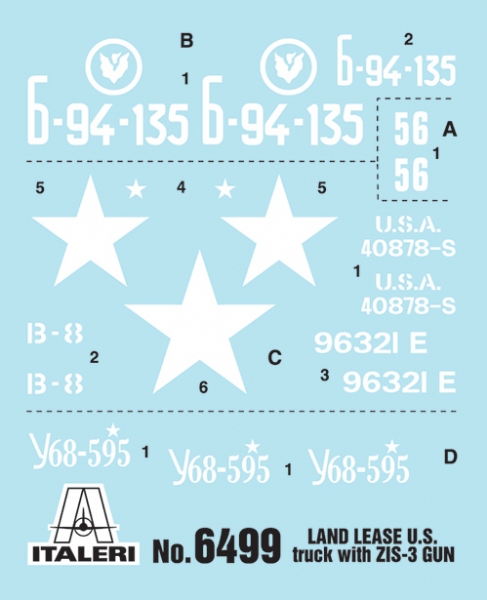 1/35 LEND LEASE U.S.TRUCK with ZIS - 3 gun