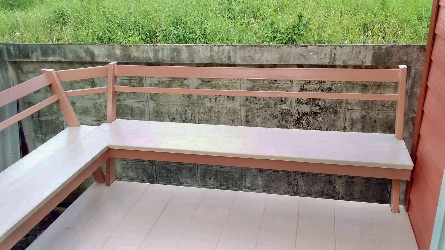 บ้านน็อคดาวน์ ทรงปั่นหยา ขนาด 4*6 เมตร พร้อมระเบียง 2*3 เมตร ชุดประตูสไลด์