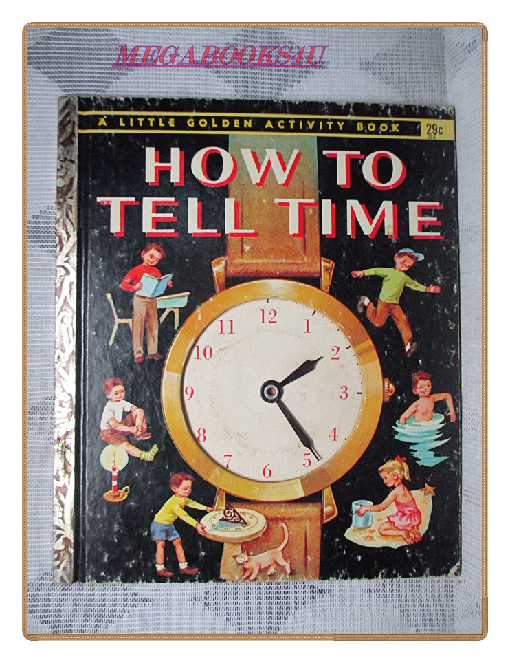 หนังสือเสริมสร้างทักษะ ภาษาอังกฤษ HOW TO TELL TIME ปี2490