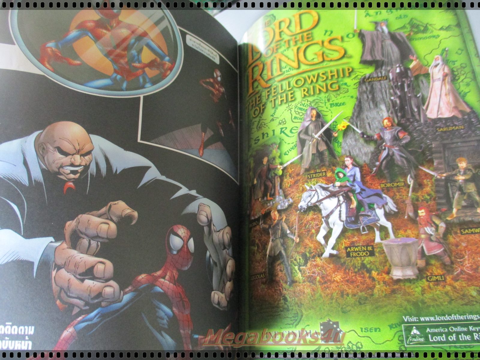 การ์ตูน SPIDER MAN สไปเดอร์แมน เล่มที่5 ตอน กำเนิดไอ้แมงมุมใหม่