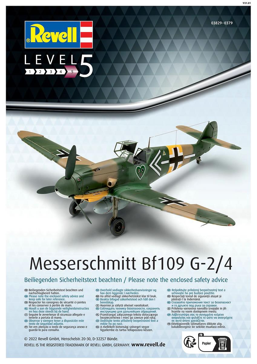 1/32 MESSERSCHMITT BF 109 G-2/G-4