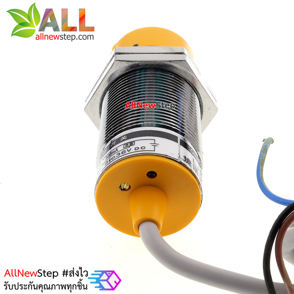 LJ30A3-20-Z/BY PNP Inductive proximity switch sensor เซ็นเซอร์ตรวจจับโลหะระยะสูงสุด 20mm