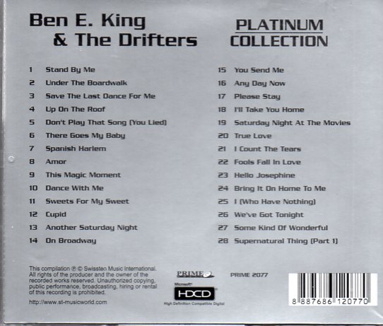 CD,B.B. King & The Drifters - Platinum collection