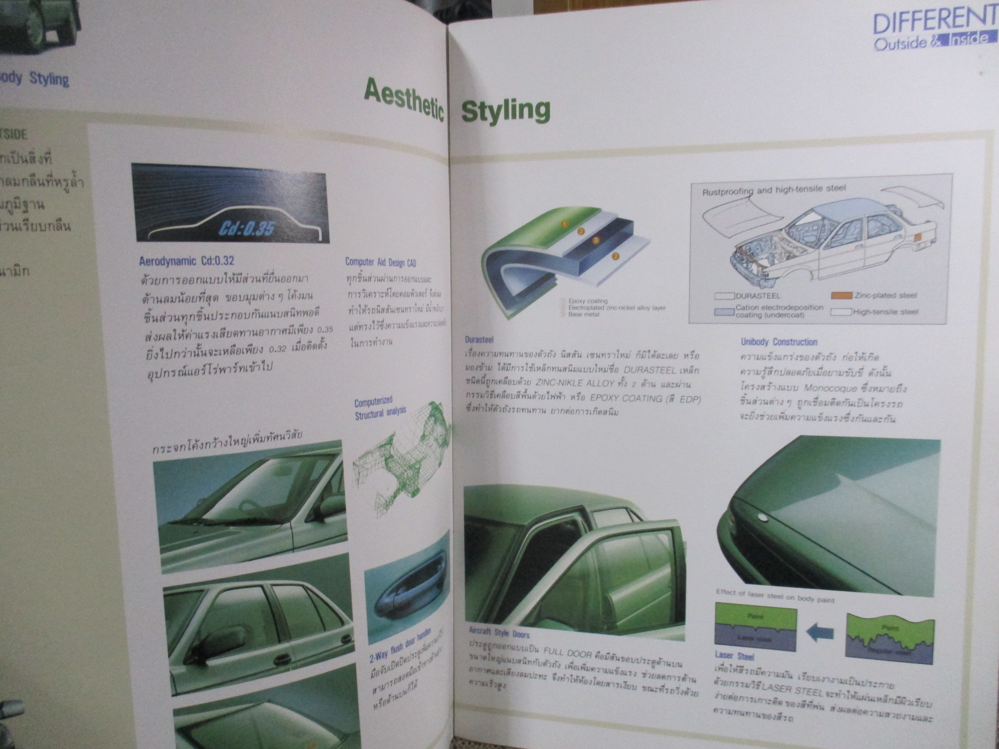 โบรชัวร์ แผ่นพับโฆษณา NISSAN SENTRA / ขนาด 21.0 * 29.0 ซม. / 20หน้ารวมปก / มีเขียนราคารถไว้ / 200บาท