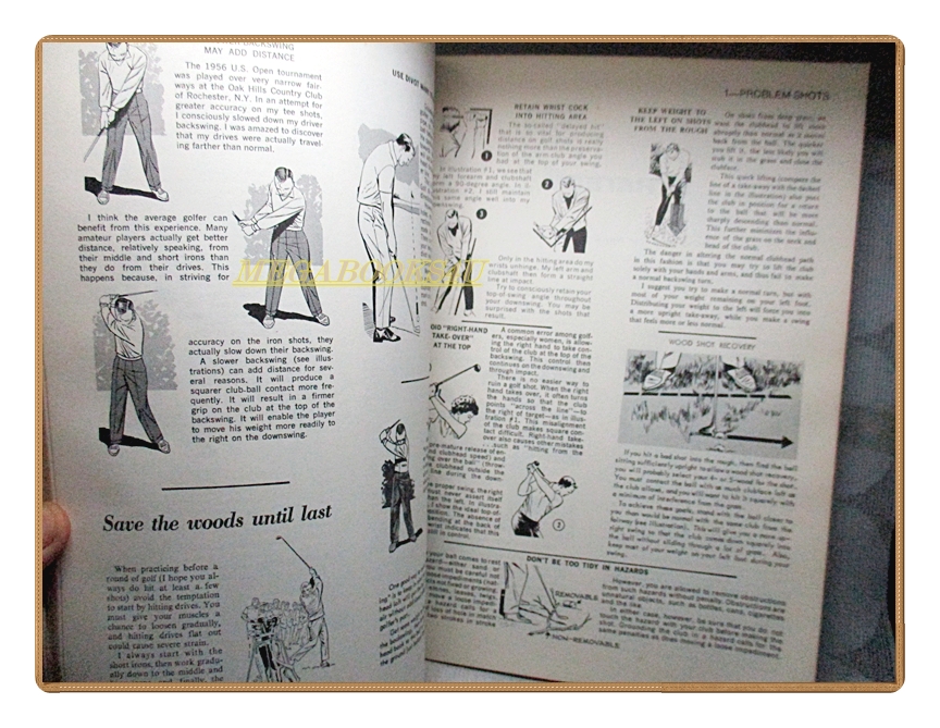 นิตยสารคู่มือการเล่นกอล์ฟ 495 GOLF LESSONS BY ARNOLD PLAMER (กอล์ฟ GOLF)