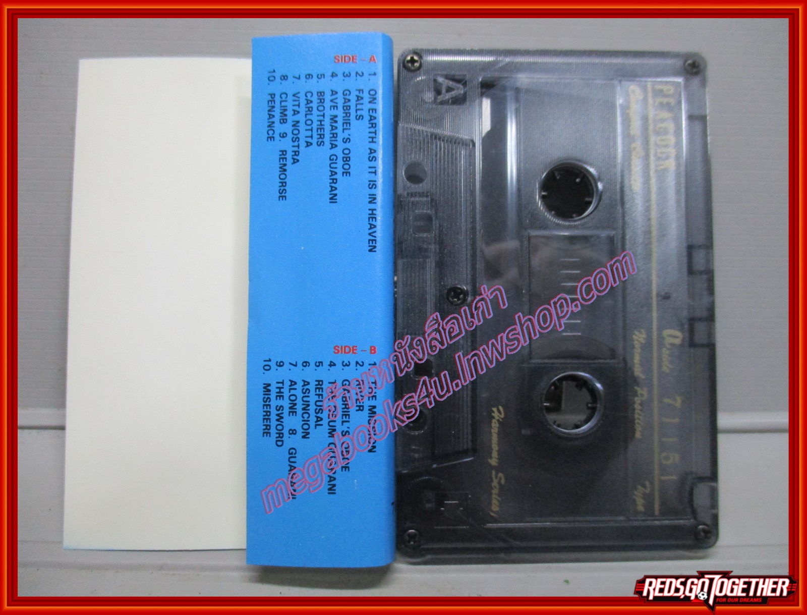 เทปเพลงสากล ENNIO MORRICONE อัลบั้ม THE MISSION