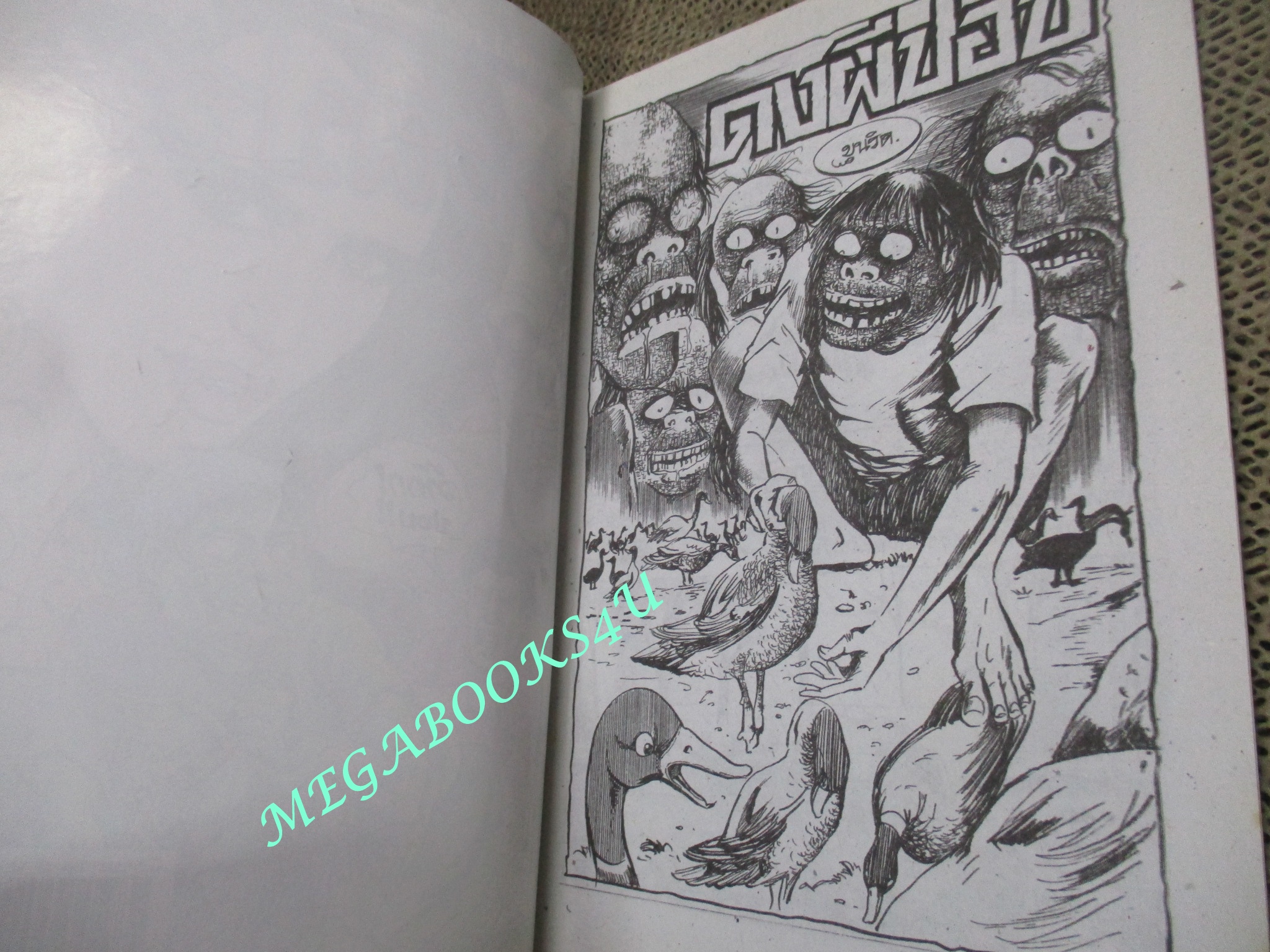 การ์ตูนไทยเล่มละบาท (ปก5บาท) เรื่อง ดงผีปอบ / ขุนริด