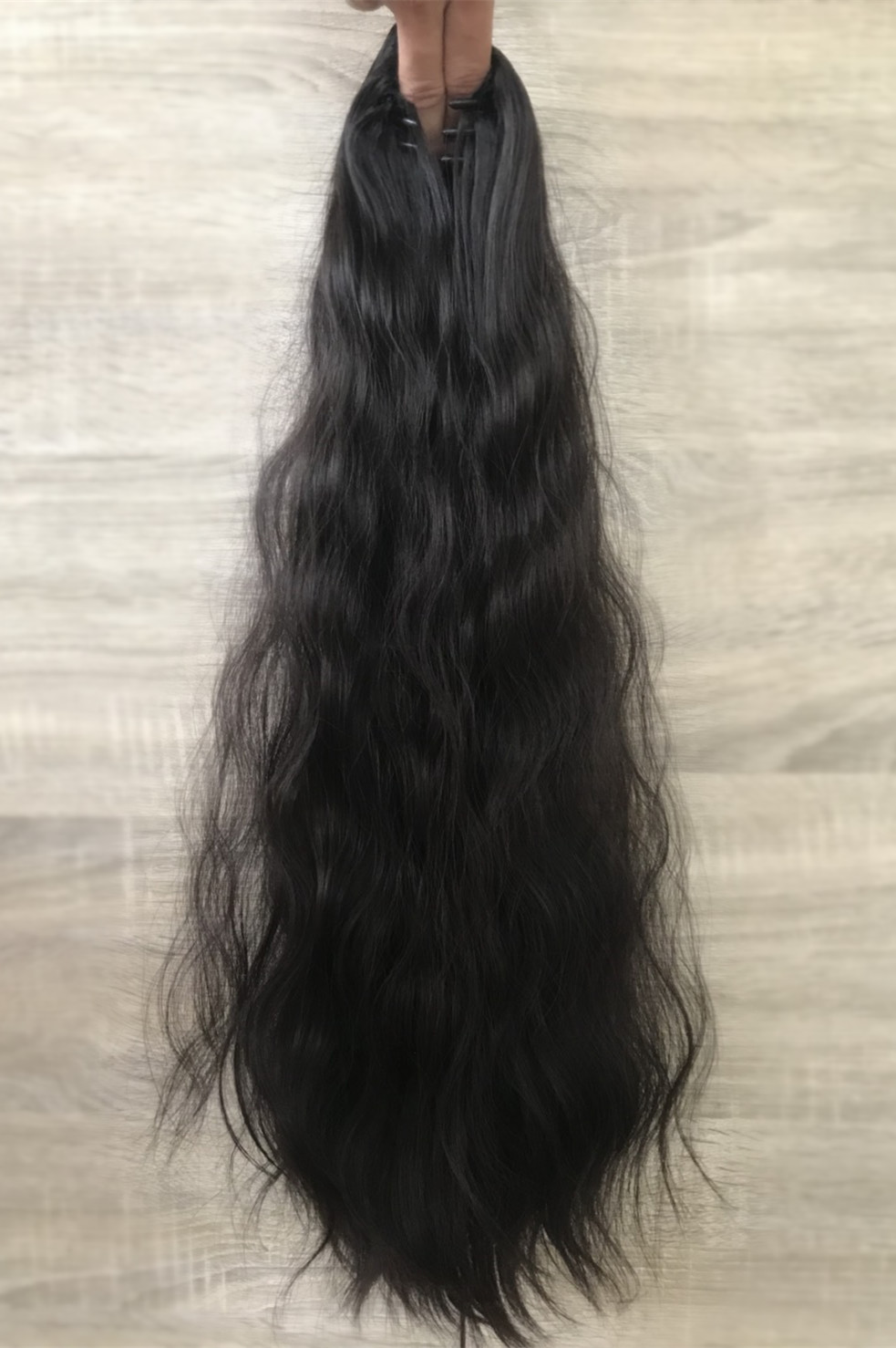 YK312 หางม้าหนีบ หางม้ากิ๊บหนีบ เส้นผมคุณภาพดี ไม่เงา ดูธรรมชาติ