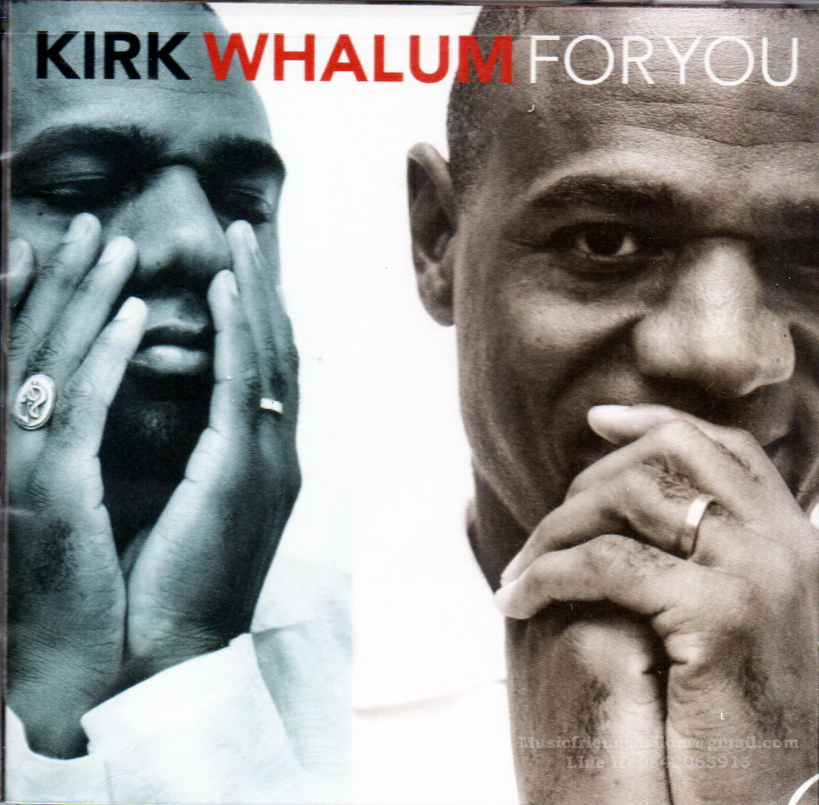 CD,Kirk Whalum - For You (1998)(instrumental)(USA)