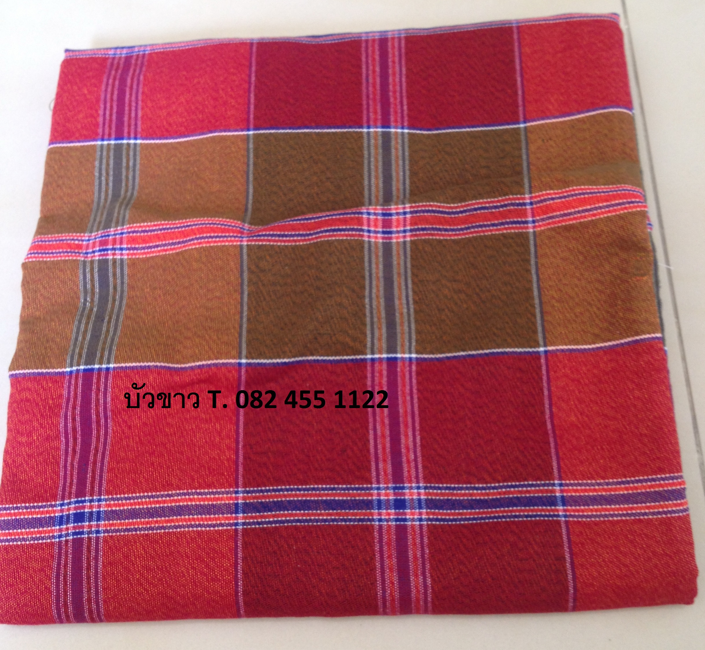 โสร่ง 98*180ซม (พับคู่) คละสี คละลาย ผืนละ 85 บาท ส่ง 100ผืน