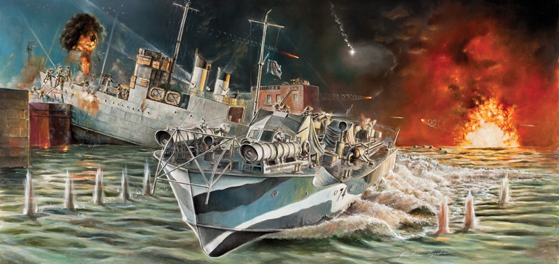 1/35 Vosper MTB 74 "St. Nazaire Raid"