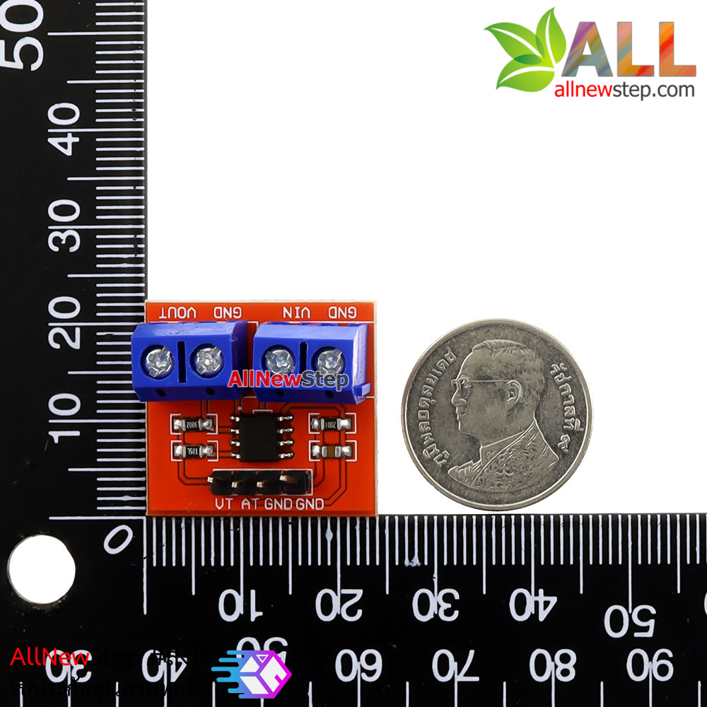 Voltage and Current Sensor voltage detection โมดูลวัดโวลและวัดกระแสไฟฟ้า 3-25V 0-3A MAX471