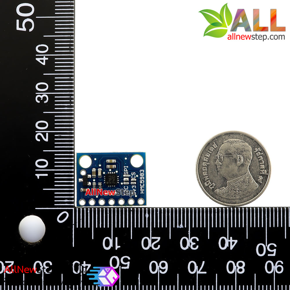 GY-282 HMC5983 Replace HMC5883L Temperature Compensation Triaxial Compass IIC SPI Module