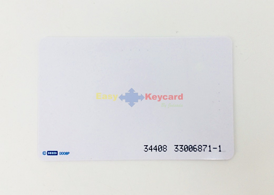บัตรคีย์การ์ด HID ProxCard ®II (คลื่น 125khz) (แบบบาง)