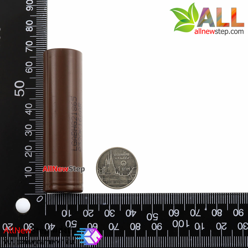 Li-Ion Original LG 18650 HG2 3000mAh 20A High Current lithium battery LGABHG21865 จำนวน 1 ก้อน