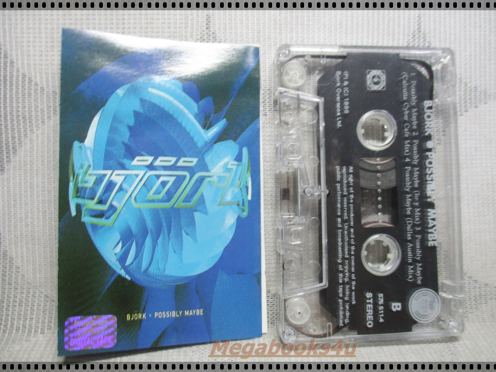 ขายเทปเพลงเก่า BJORK;POSSIBLY MAYBE
