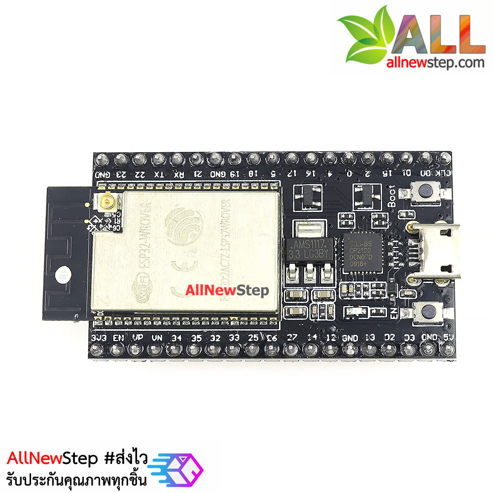 ESP32 WROVER บอร์ด ESP32 NodeMCU 38p ESP-32 CP2102 38 ขา