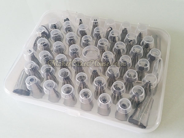 ชุดหัวบีบครีมแต่งหน้าเค้ก 52 หัว