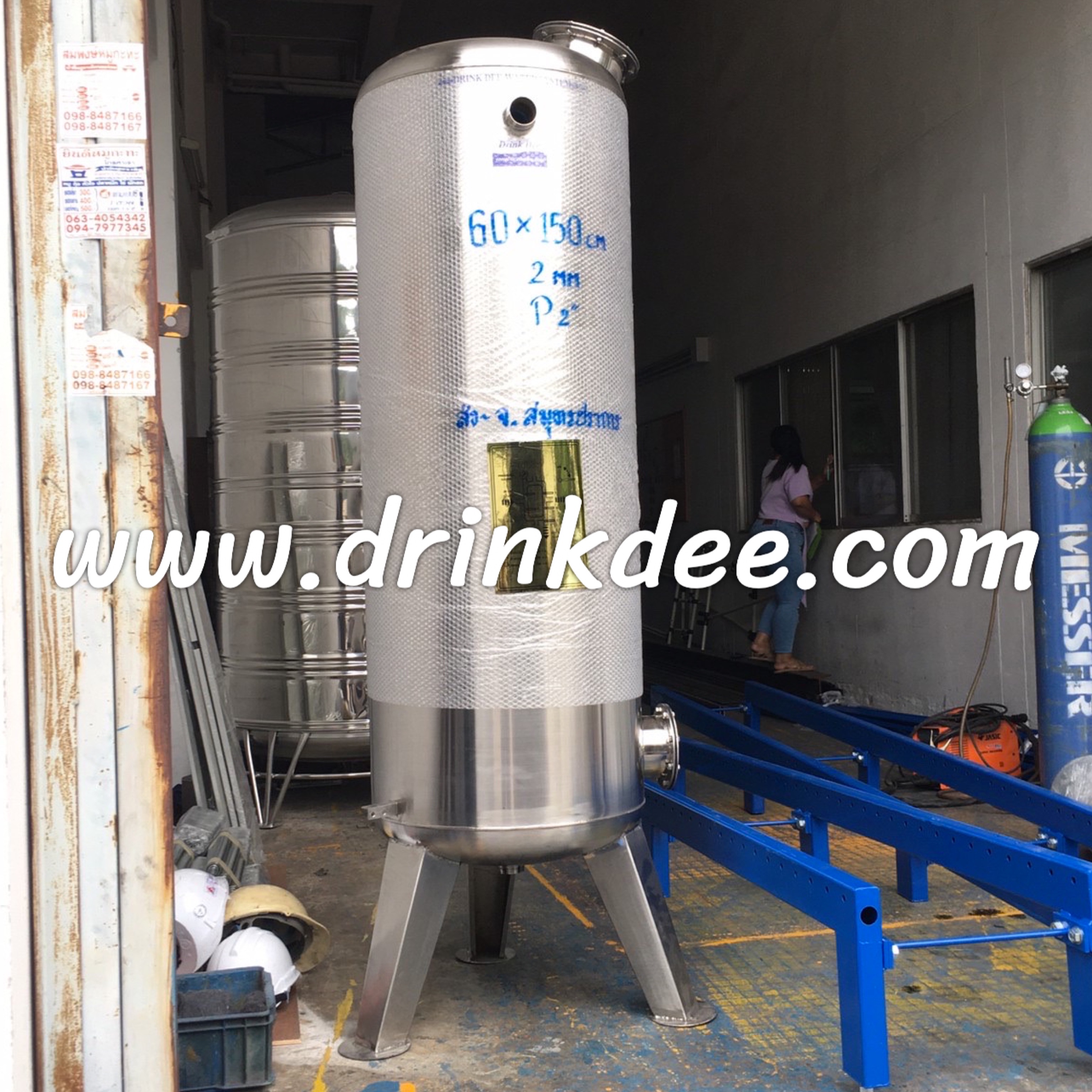 ถังกรองสแตนเลส 6-60 นิ้ว