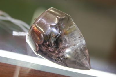 เพนดูลั่มโป่งข่ามแก้วปวก ( Inclusion Quartz pendulum )