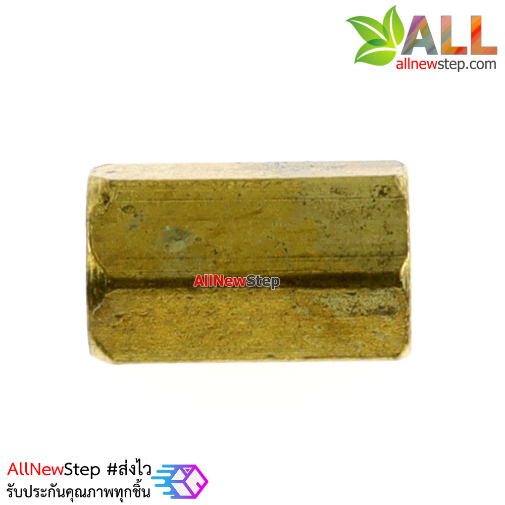 Pillars Nut M3 น็อตตัวเมีย ทองเหลืองยาว 8mm nut m3 8mm