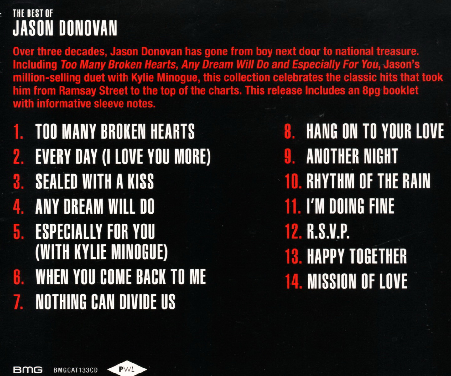CD,Jason Donovan - Best Of Jason Donovan (2017)(EU)