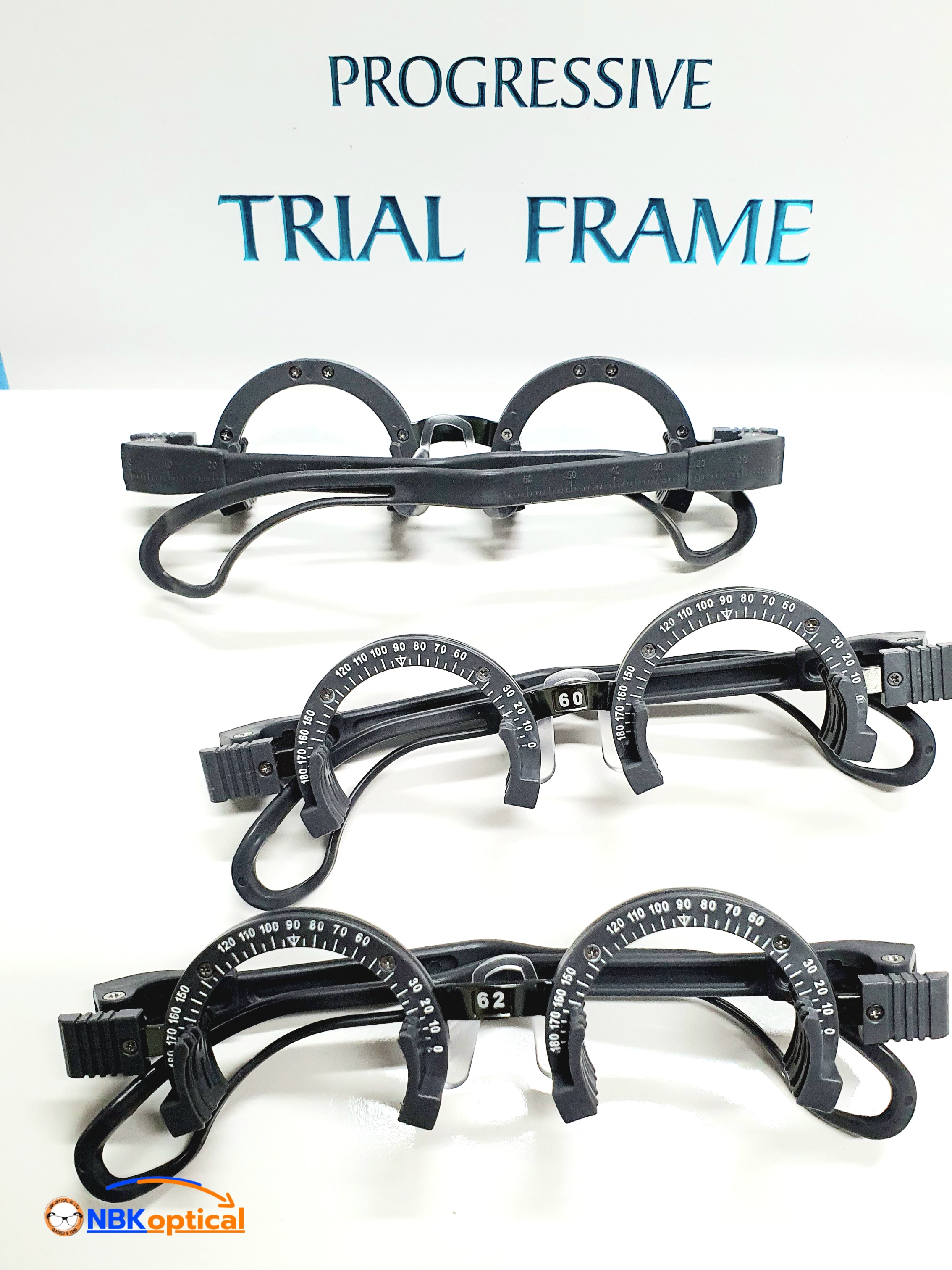 เฟรมวัดสายตา ไทอั้ลเฟรม Trial frame Model WB-1105H PD 58 , PD 60 , PD 62 , PD 64