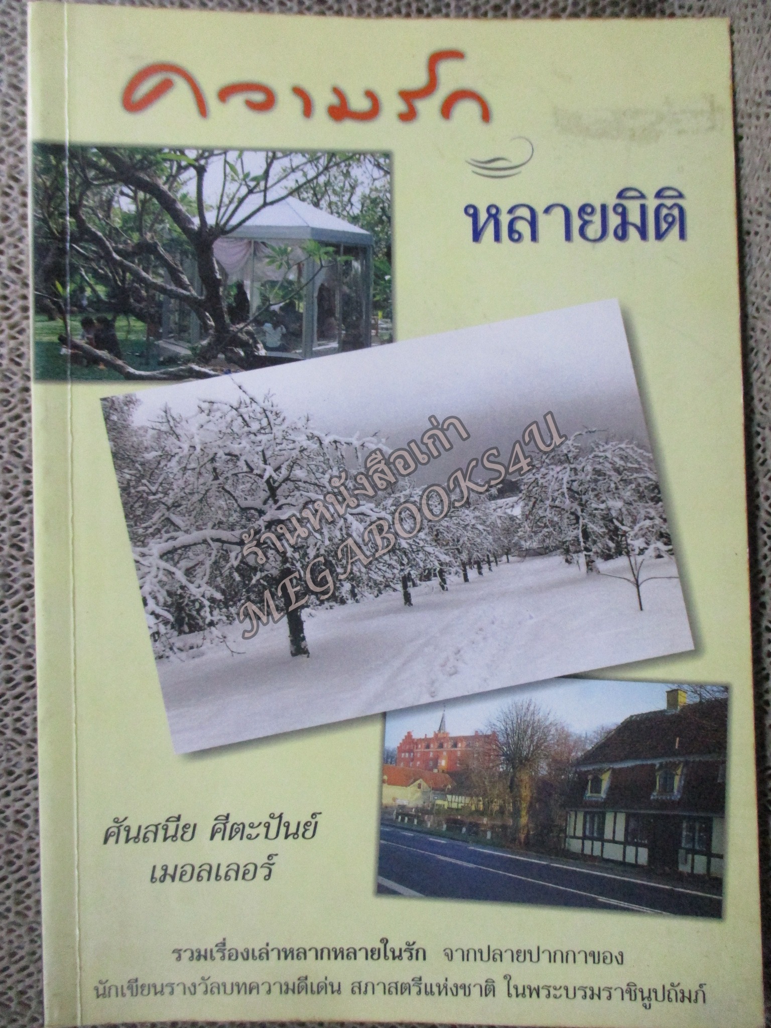 ความรักหลายมิติ - ศันสนีย ศีตะปันย์ เมอลเลอร์ / สันหนังสือเปื้อนฝุ่นประปราย