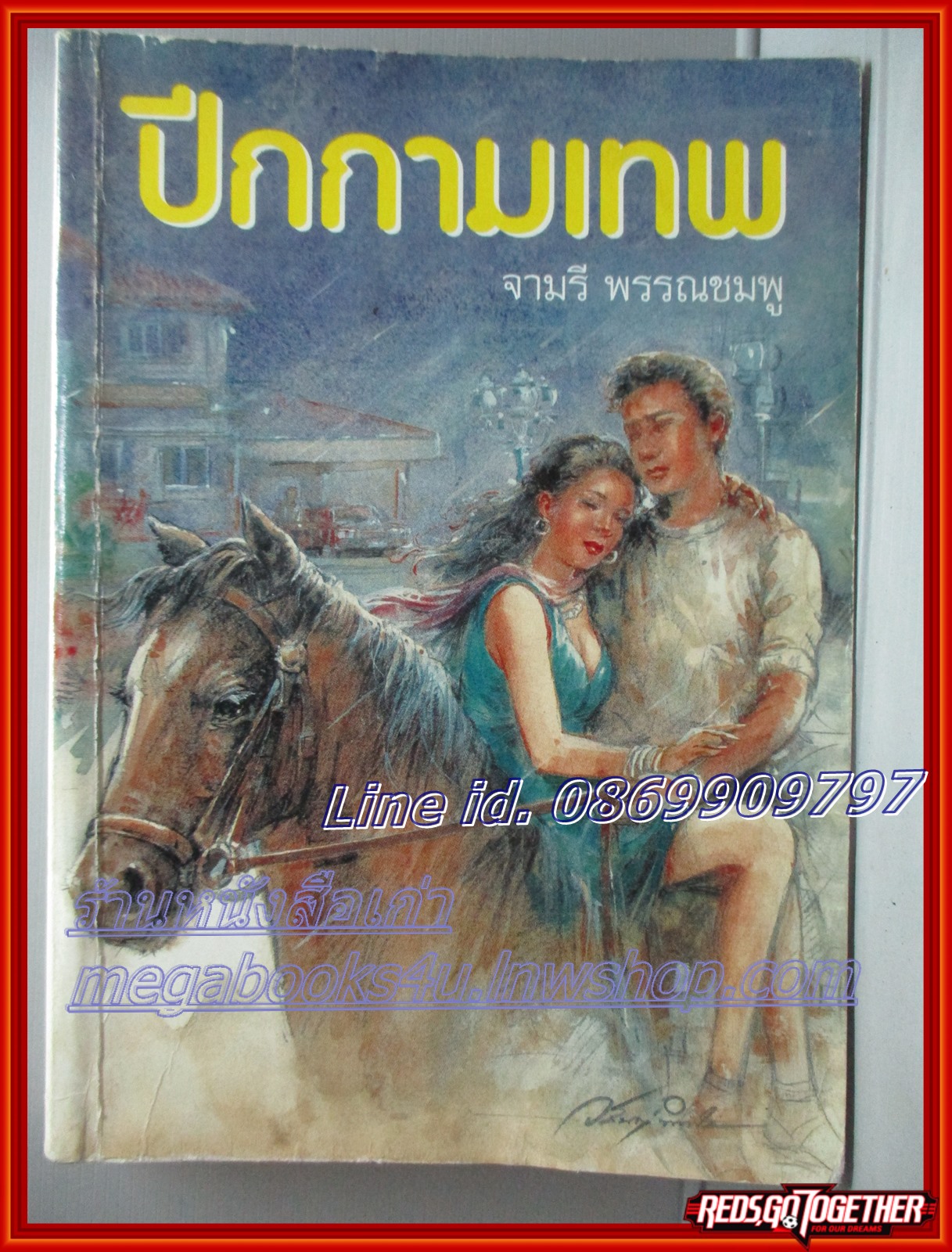 ปีกกามเทพ โดย จามรี พรรณชมพู สนพ.มังกร (หนังสือบ้าน มือสอง) ตำหนิ มุมหนังสือเยินเล็กน้อย แผ่นรองปกมีขีดเขียนข้อความ ลด60%
