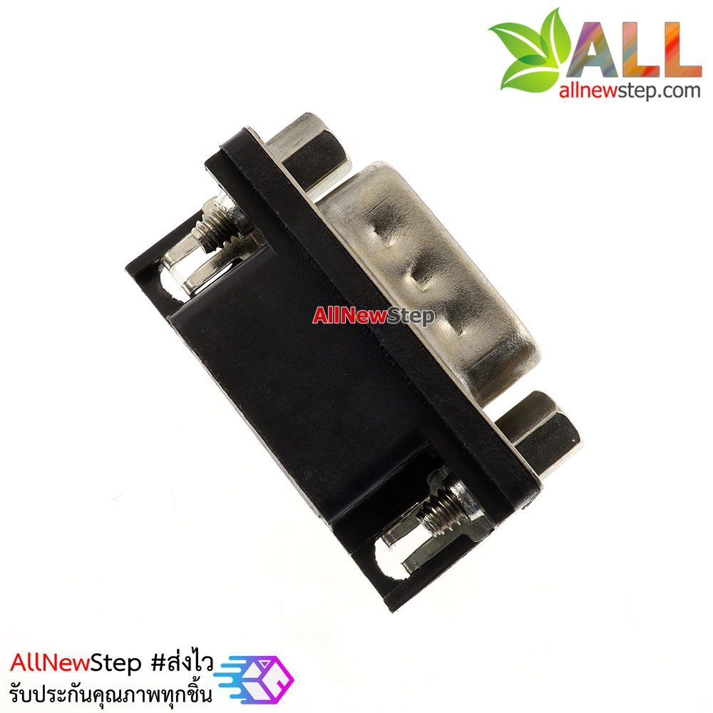 หัวต่อ serial port DR9 curved ตัวผู้ 90 องศา