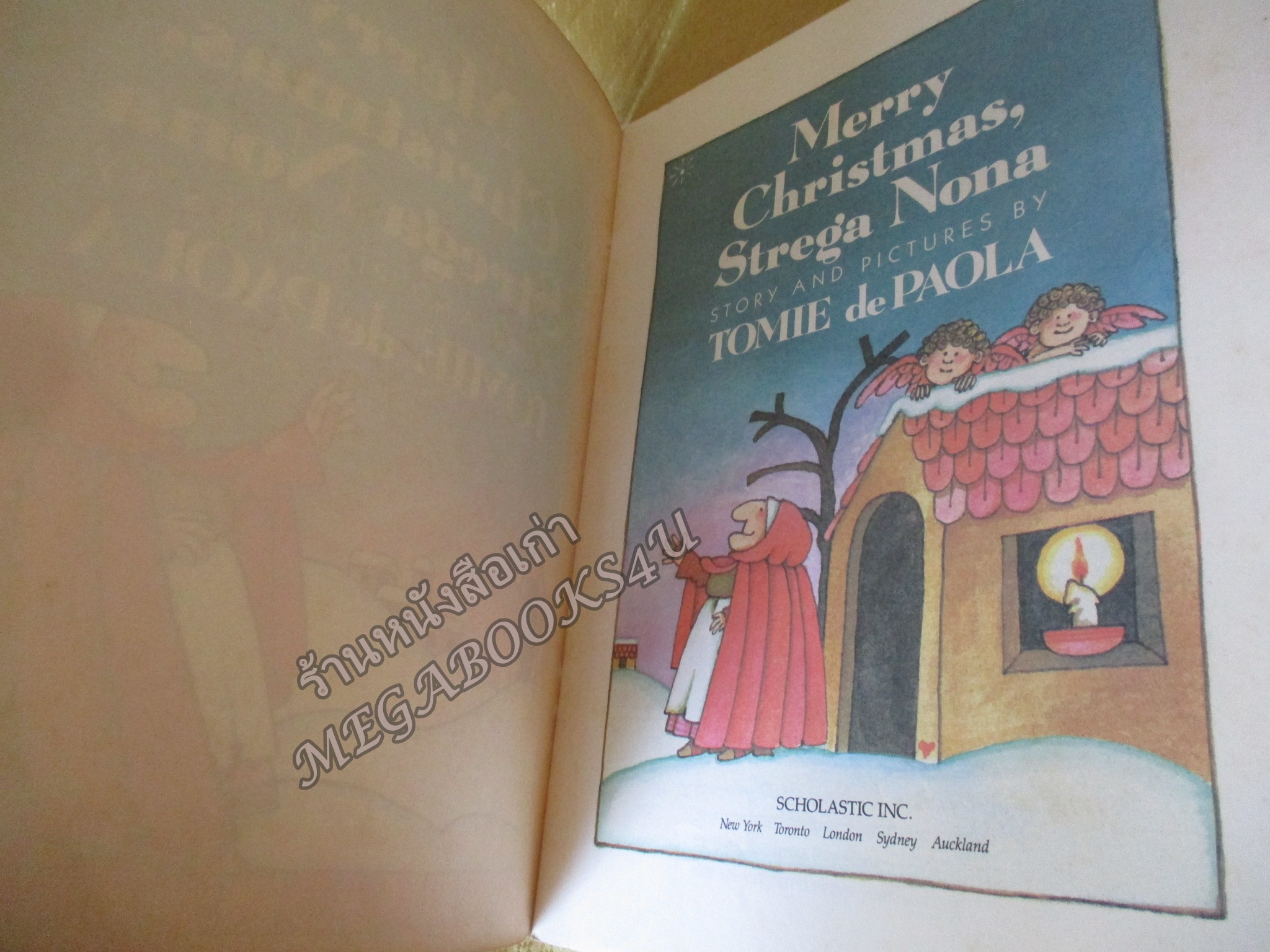 หนังสือส่งเสริมภาษาอังกฤษ MERRY CHRISTMAS, STREGA NONA
