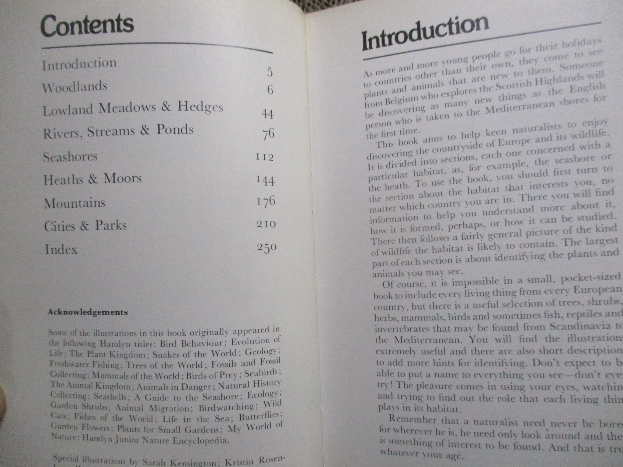 The Young Naturalist by Leonard Moore (Hardcover) / HAMLYN