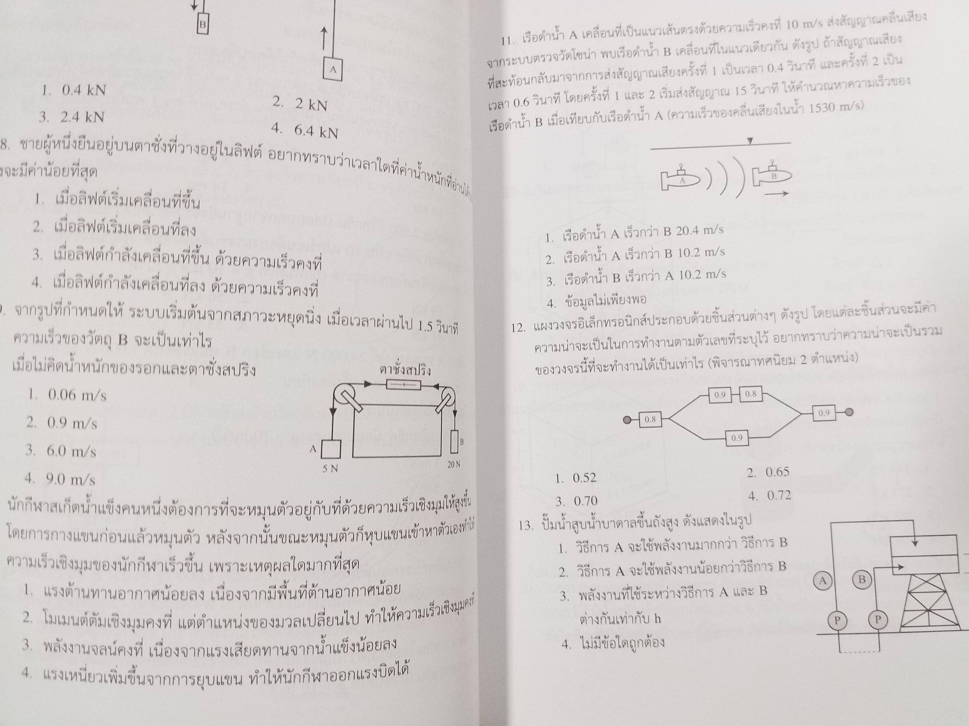 เก็งข้อสอบพื้นฐานวิศวะ โดย ทีมนิสิตสามย่าน
