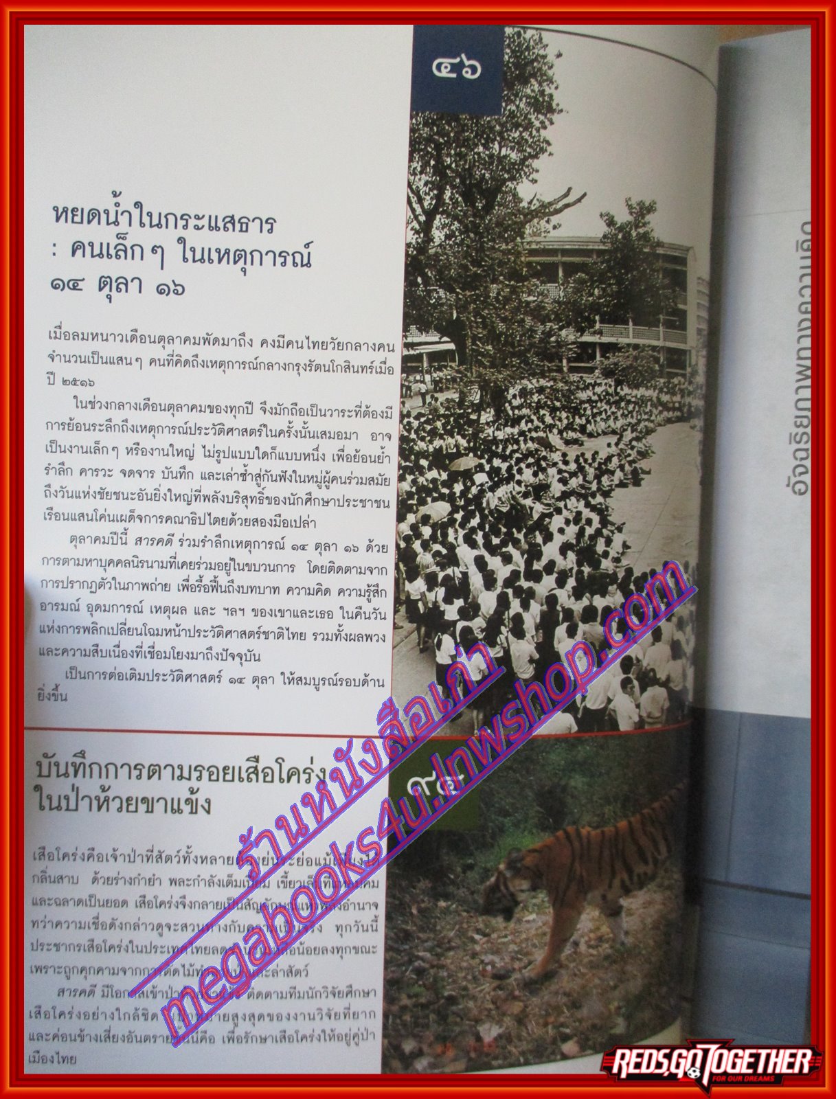 นิตยสารสารคดี ฉบับที่248 ต.ค.2548 เหตุการณ์ใน14ตุลา16,ตามรอยเสือโคร่งในป่าห้วยขาแข้ง,เที่ยวแพร่,