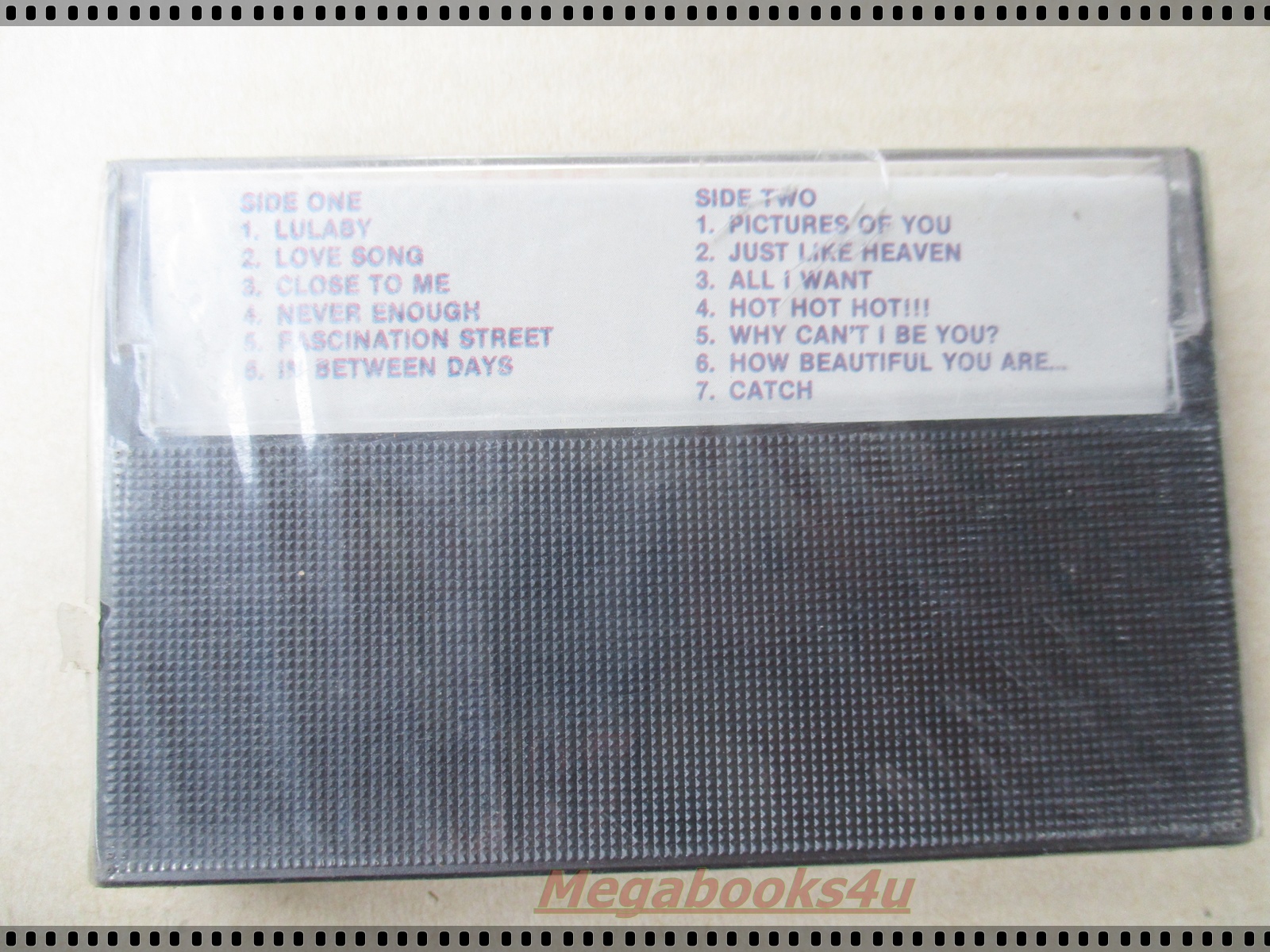 ขายเทปเพลงสากลเก่า THE CURE GREATEST HITS 2 มือ1ในซีล