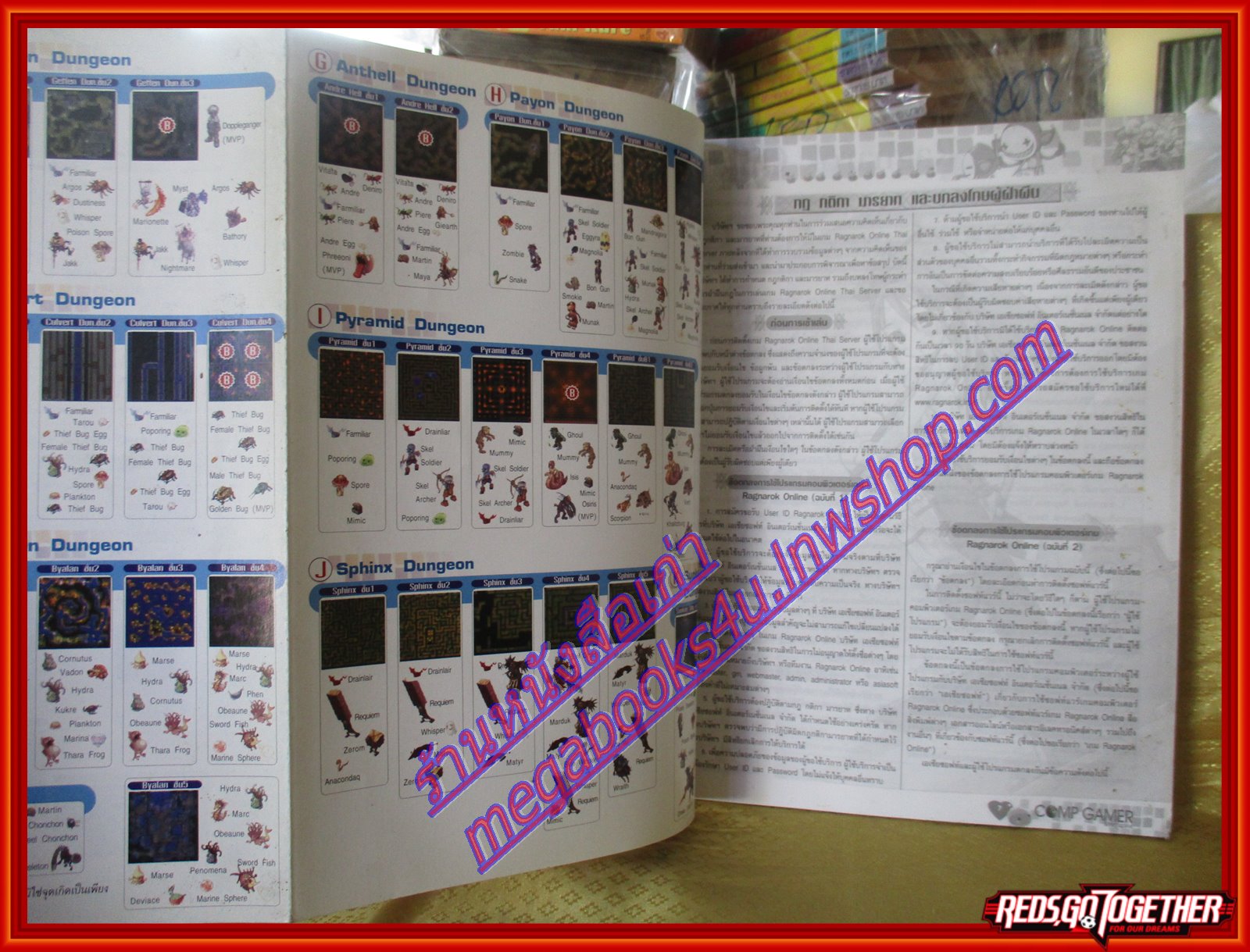 หนังสือคู่มือเกมส์ RAGNAROK EPISODE 2.0 ฉบับ TOP SECRET