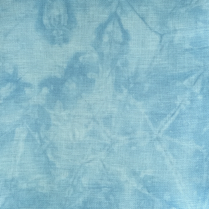 Wichelt-Permin ผ้าลินินย้อมมือ 28 count. สีฟ้า Babbling Brook ขนาด 70 x 90 ซม.