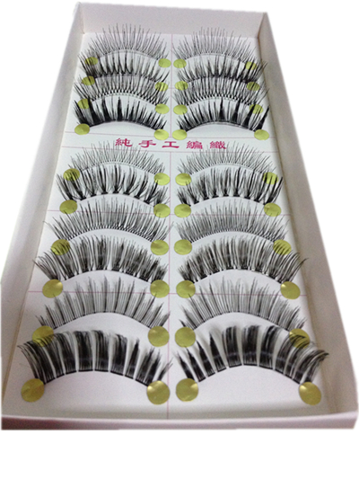 MIX-8# ขนตามิก (ขายปลีก) มี 10 คู่ 10 รุ่น (มีเปลี่ยนเเบบบางคู่บ้าง)